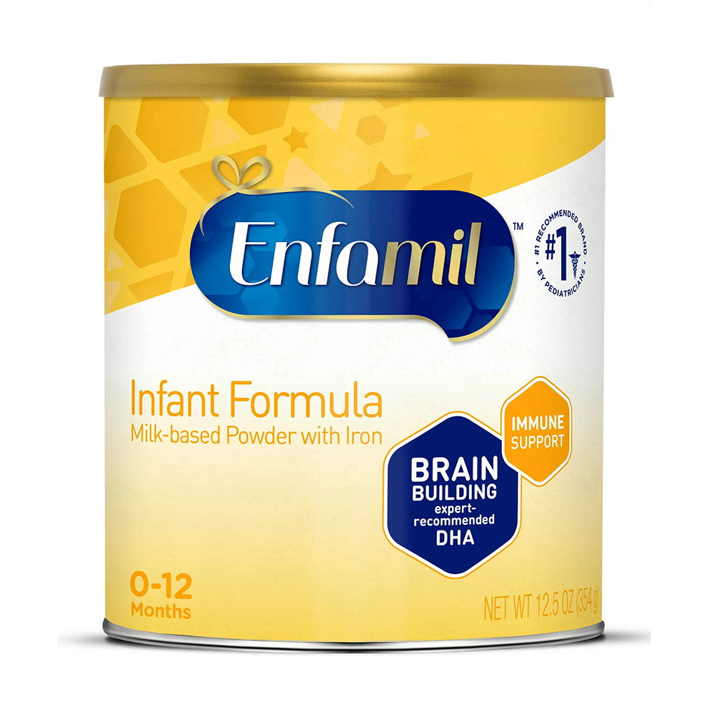 Enfamil Premium Lipil Milk Based Powder With Iron, Infant Formula, 12.5 Oz, 6 Pack